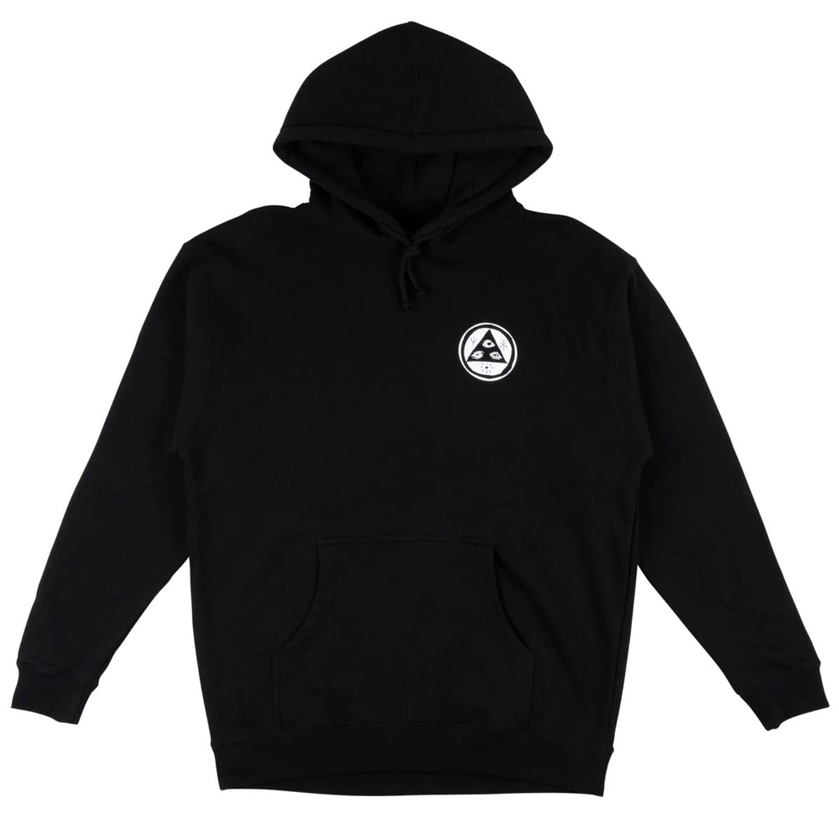 Welcome - Bird Brain Hoodie Black Front