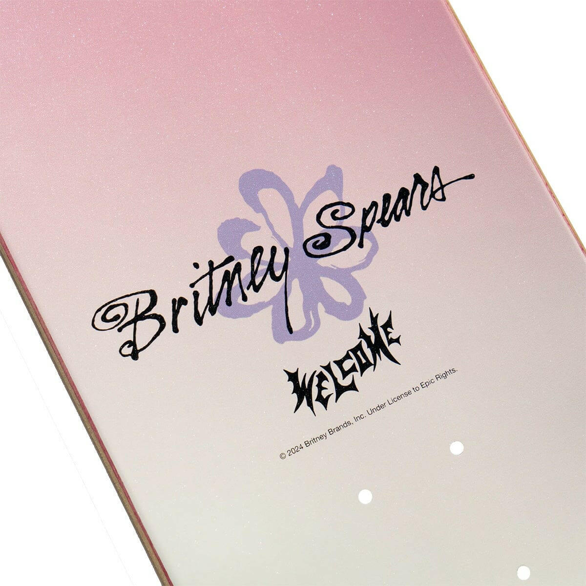 Welcome - Britney Spears Believe 8.25 Skateboard Deck.