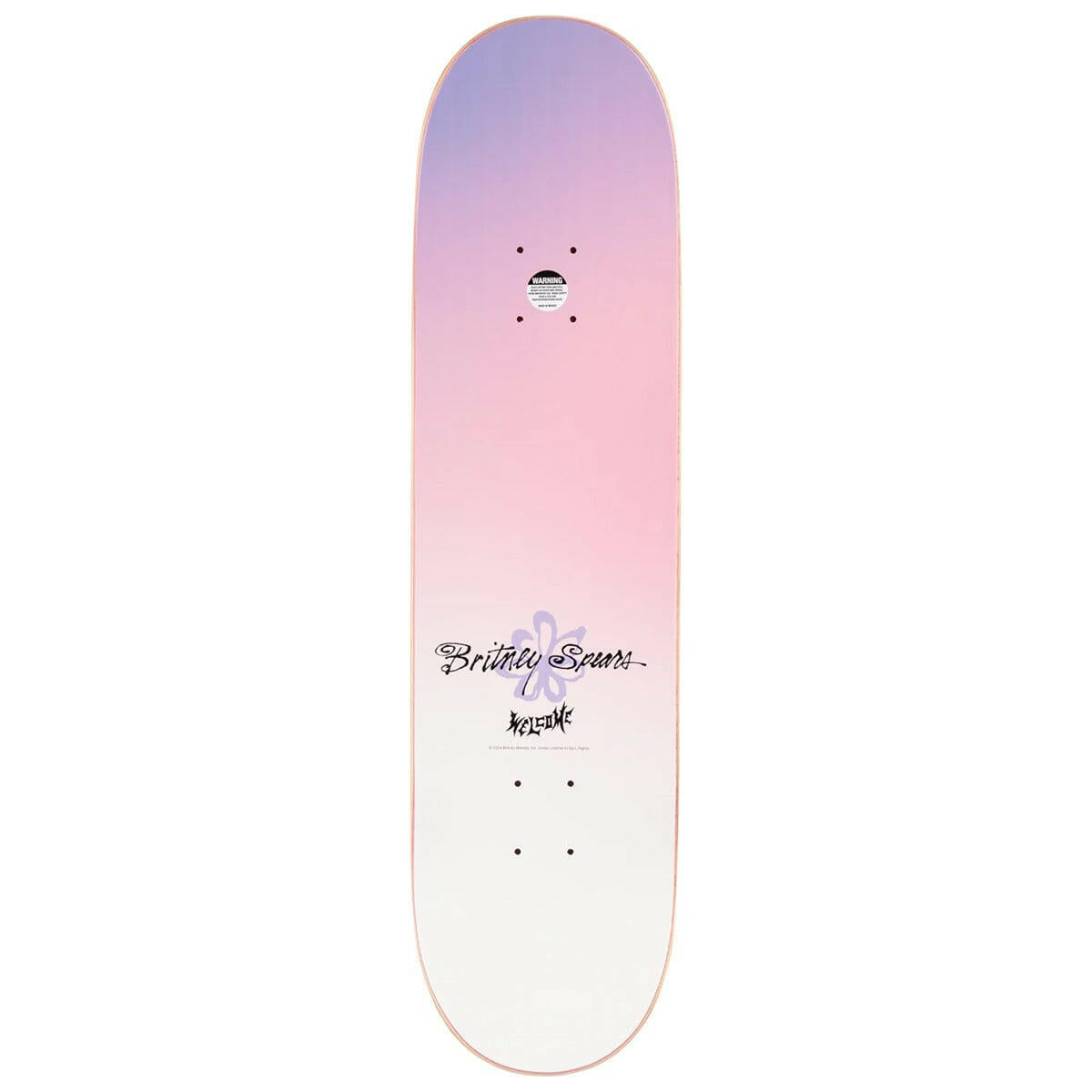 Welcome - Britney Spears Believe 8.25 Skateboard Deck.