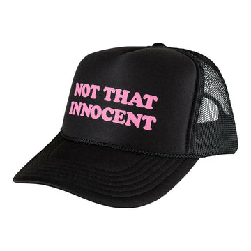 Welcome - Britney Spears Innocent Trucker Hat Black.