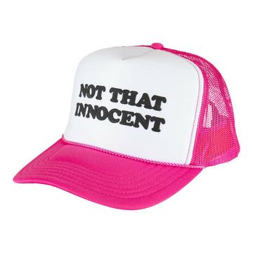 Welcome - Britney Spears Innocent Trucker Hat Pink.