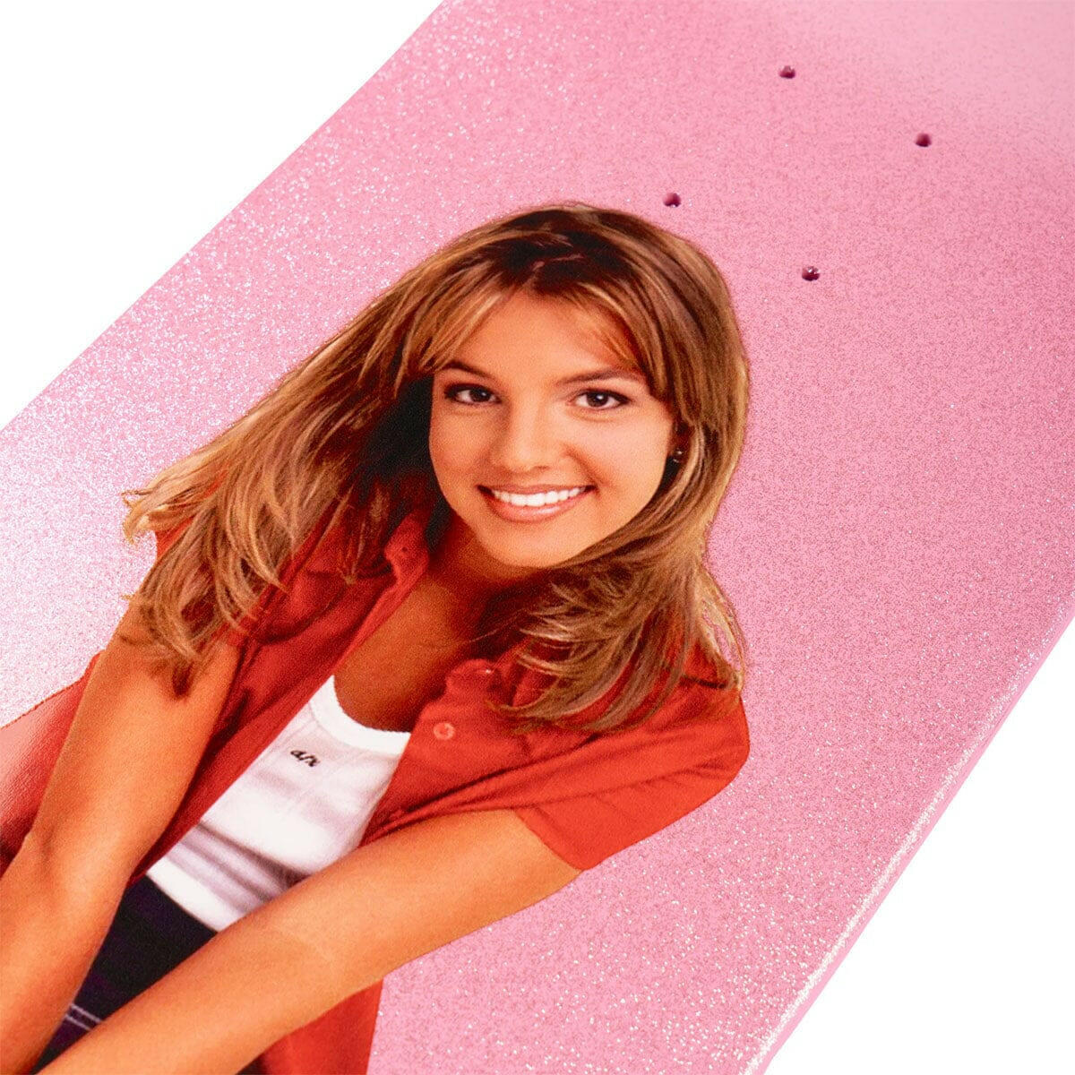 Welcome - Britney Spears Baby One More Time on Boline 2 9.5 Skateboard Deck.