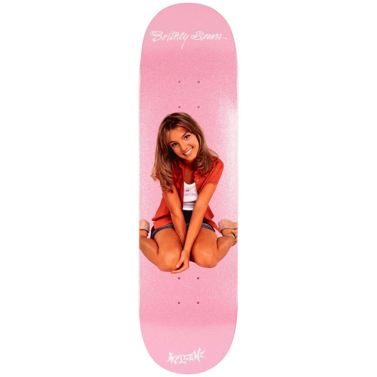Welcome - Britney Spears Baby One More Time 8.5 Skateboard Deck.