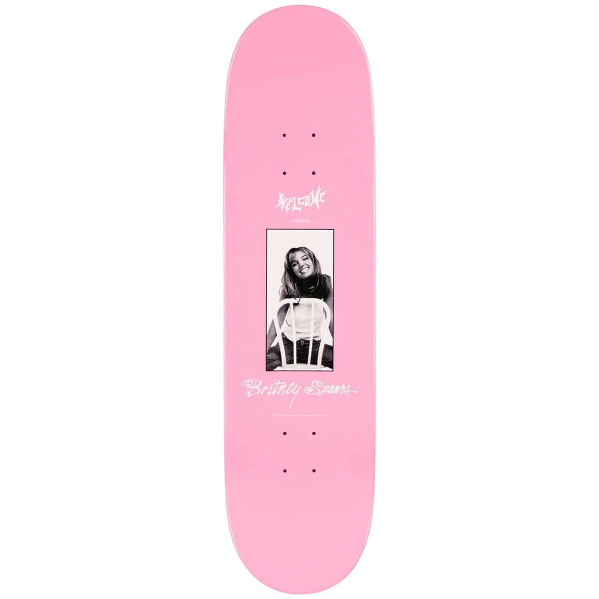 Welcome - Britney Spears Baby One More Time 8.5 Skateboard Deck.