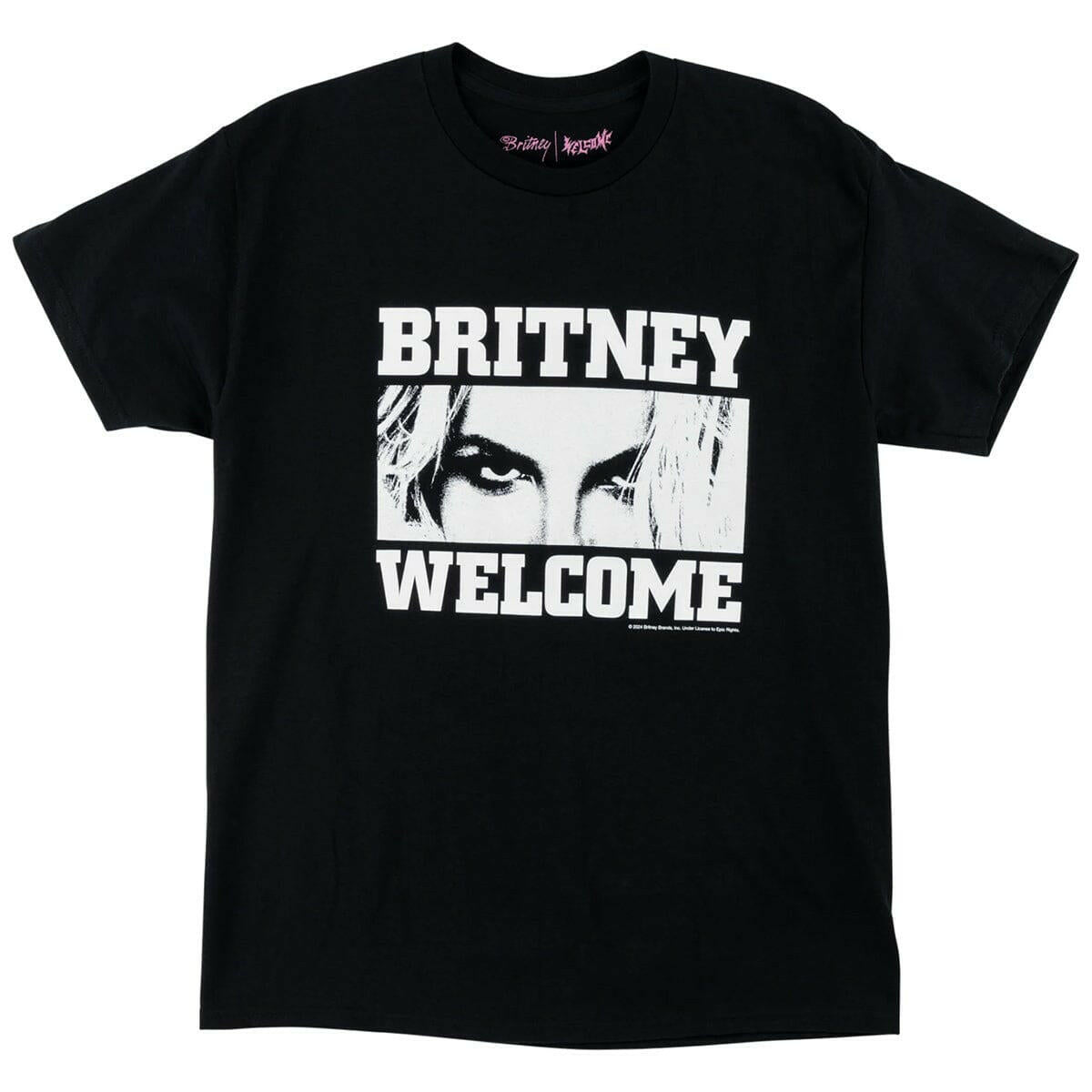 Welcome - Britney Spears Til The World Ends Tee Black.