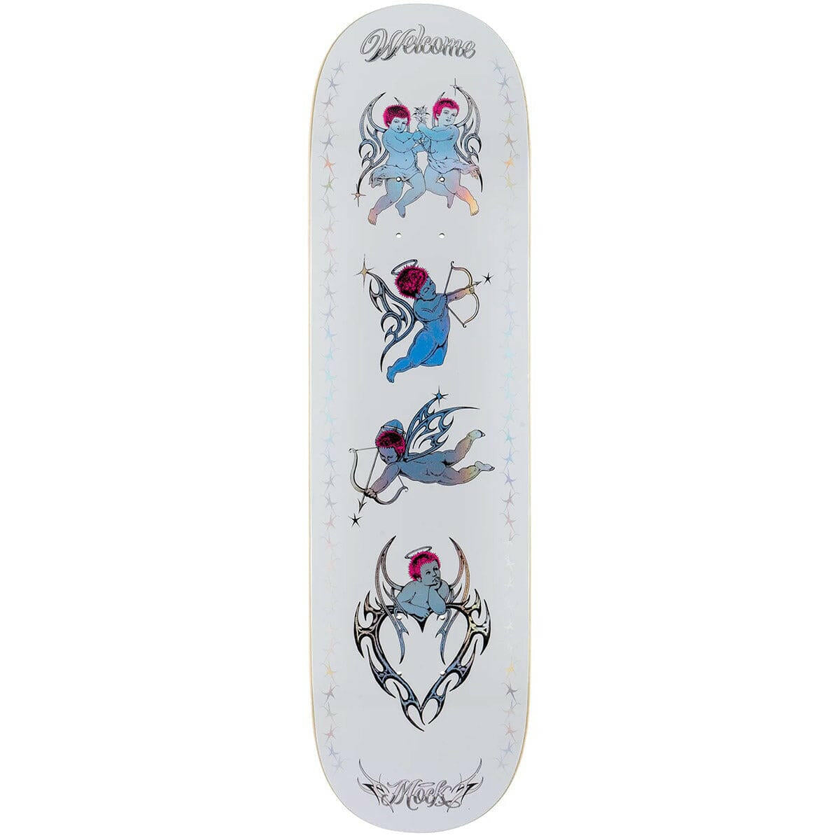 Welcome - Evan Mock Cherubs On Island 8.38 Skateboard Deck.