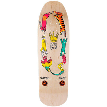 Welcome - Chris Miller Animal Kingdom on Gaia 9.6 Skateboard Deck.
