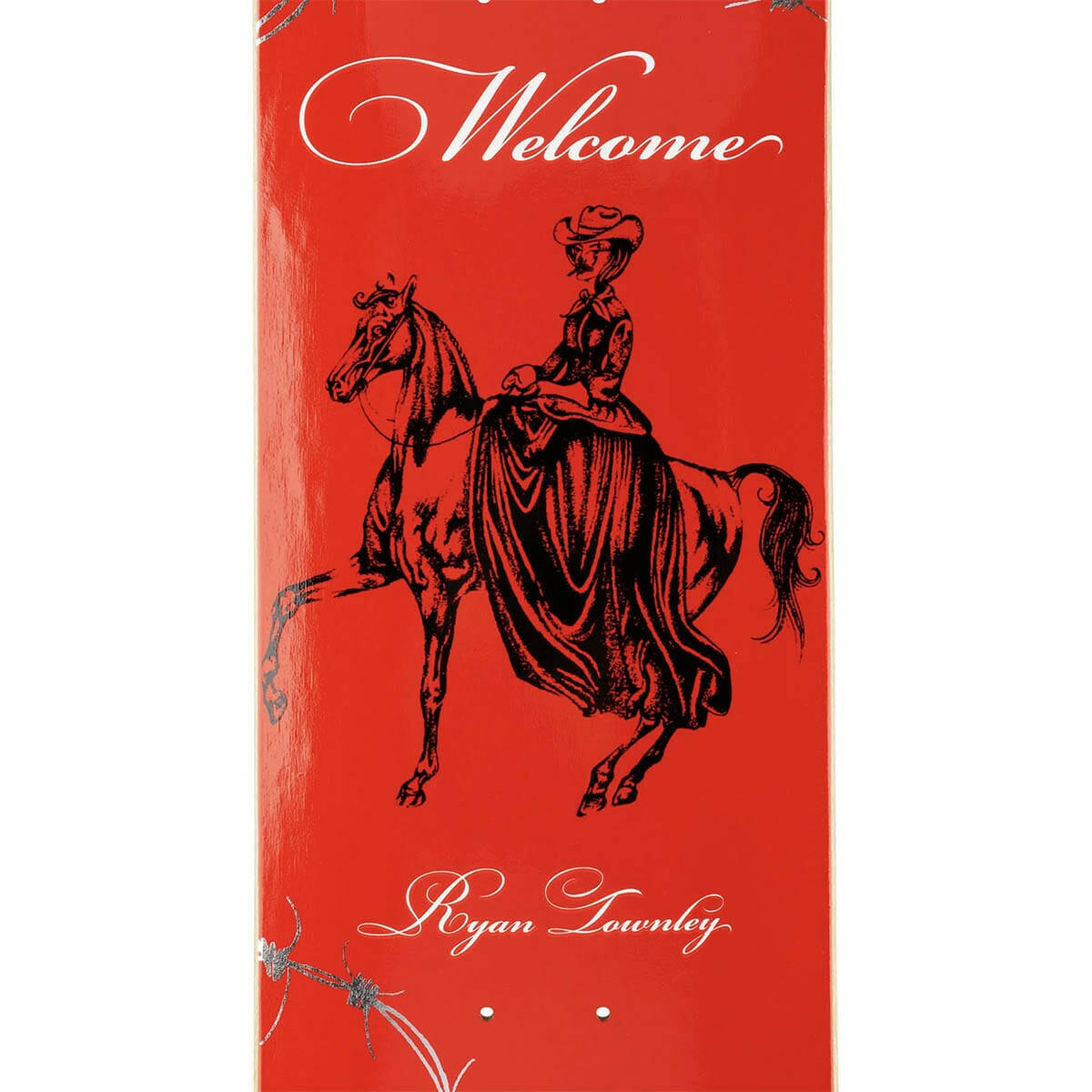 Welcome - Ryan Townley Cowgirl 8.25 Skateboard Deck.