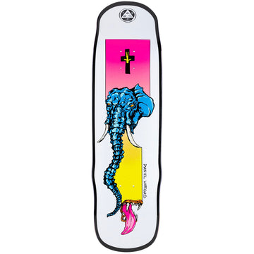 Welcome - Daniel Vargas Tusk on Effigy 8.8 Skateboard Deck.