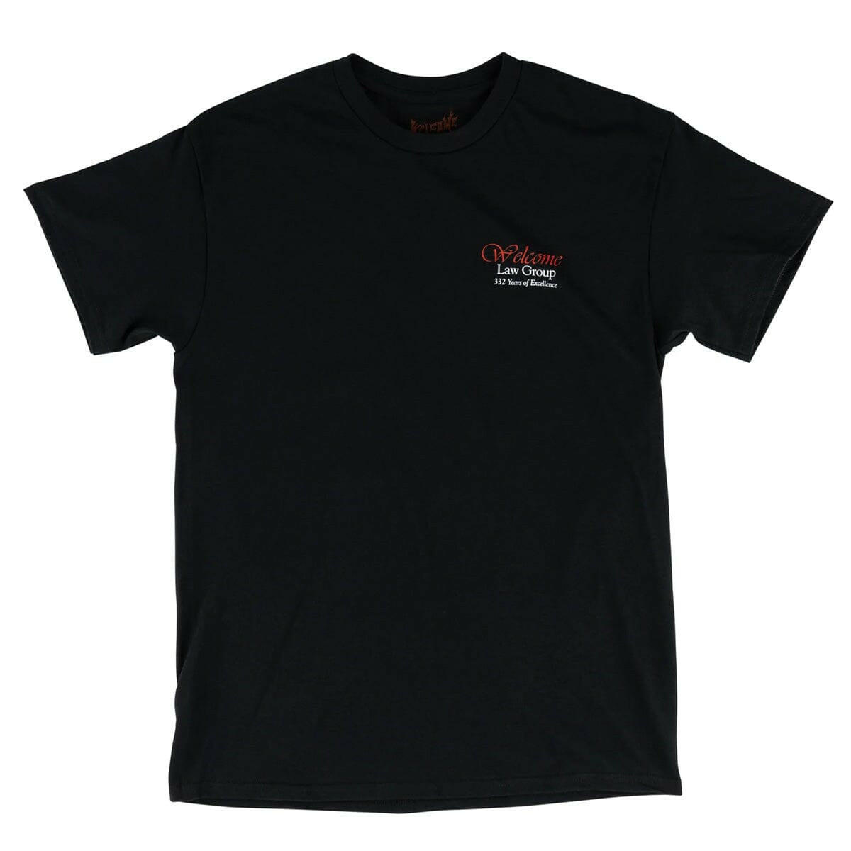 Welcome - Defence Tee Black.