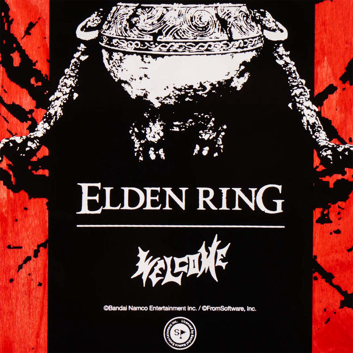 Welcome - X Elden Ring Malenia on Bone 2.0 9.5 Skateboard Deck.