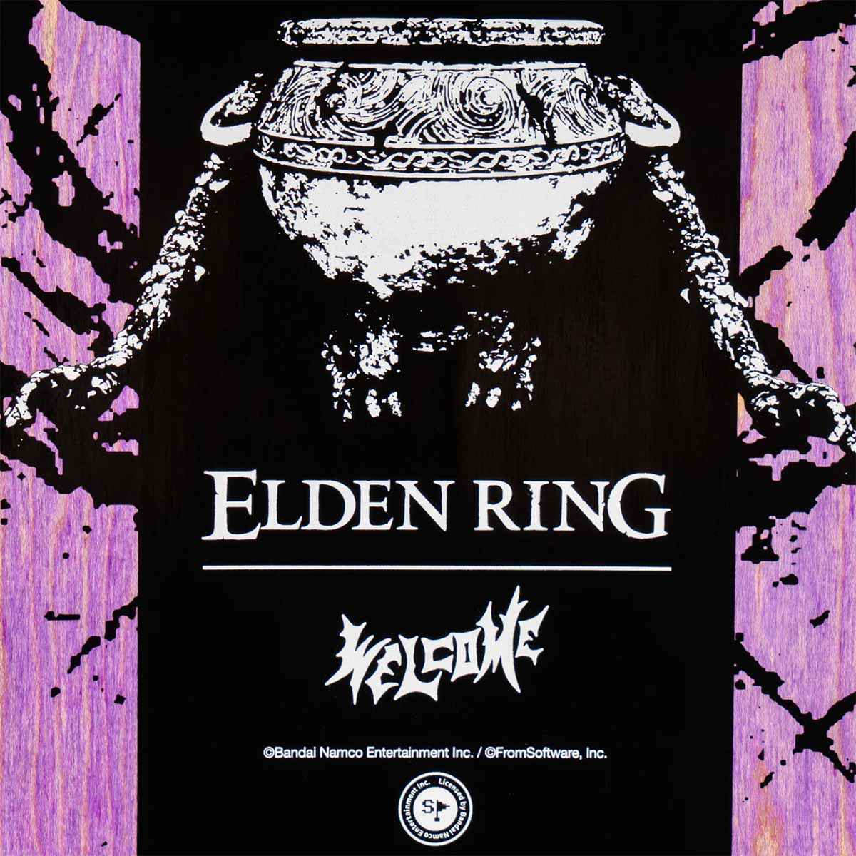Welcome - X Elden Ring Radahn on Magic Bullet 2.0 10.5 Skateboard Deck.