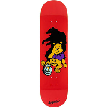 Welcome - Hunny on Evil Twin 8.25 Skateboard Deck.