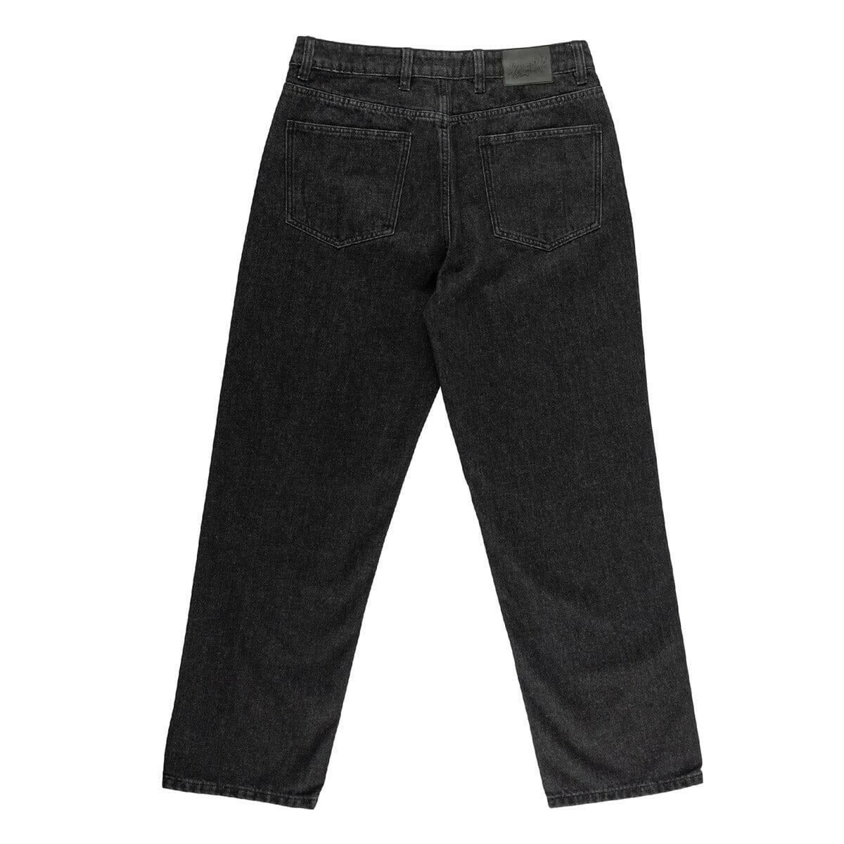 Welcome - Immortal Loose Straight Denim Washed Black.