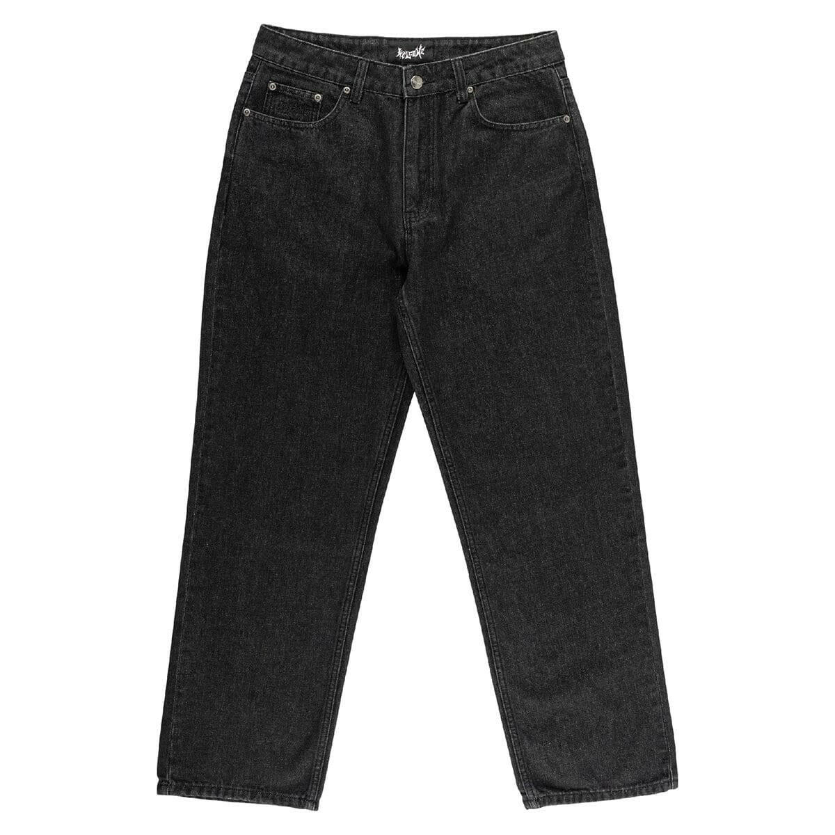 Welcome - Immortal Loose Straight Denim Washed Black.