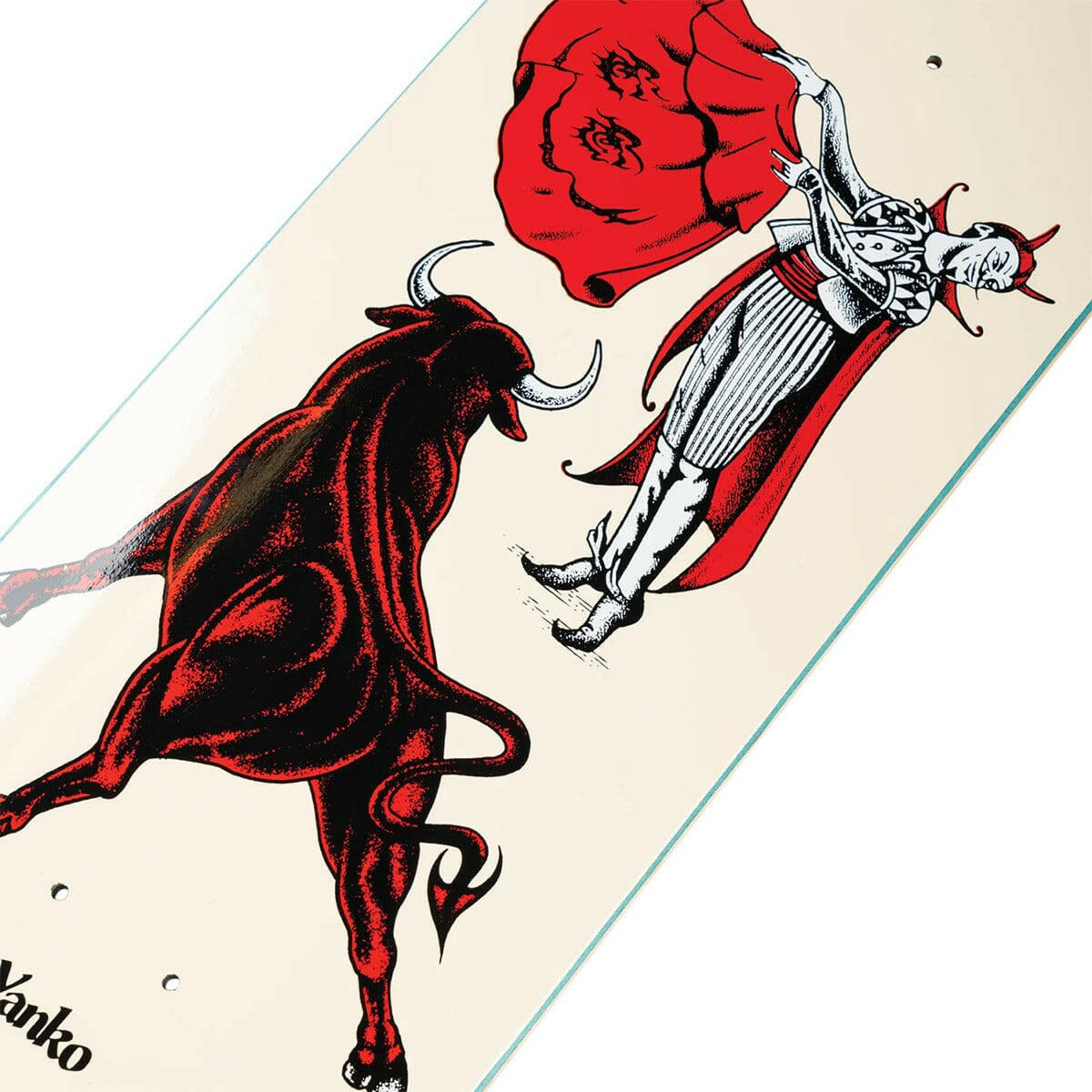 Welcome - Jake Yanko Matador on Panther 9.0 Skateboard Deck.
