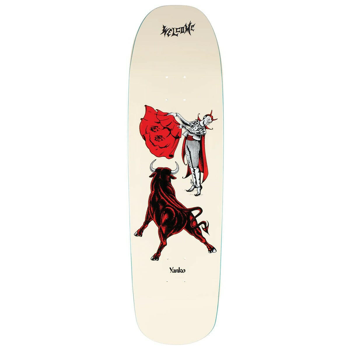 Welcome - Jake Yanko Matador on Panther 9.0 Skateboard Deck.
