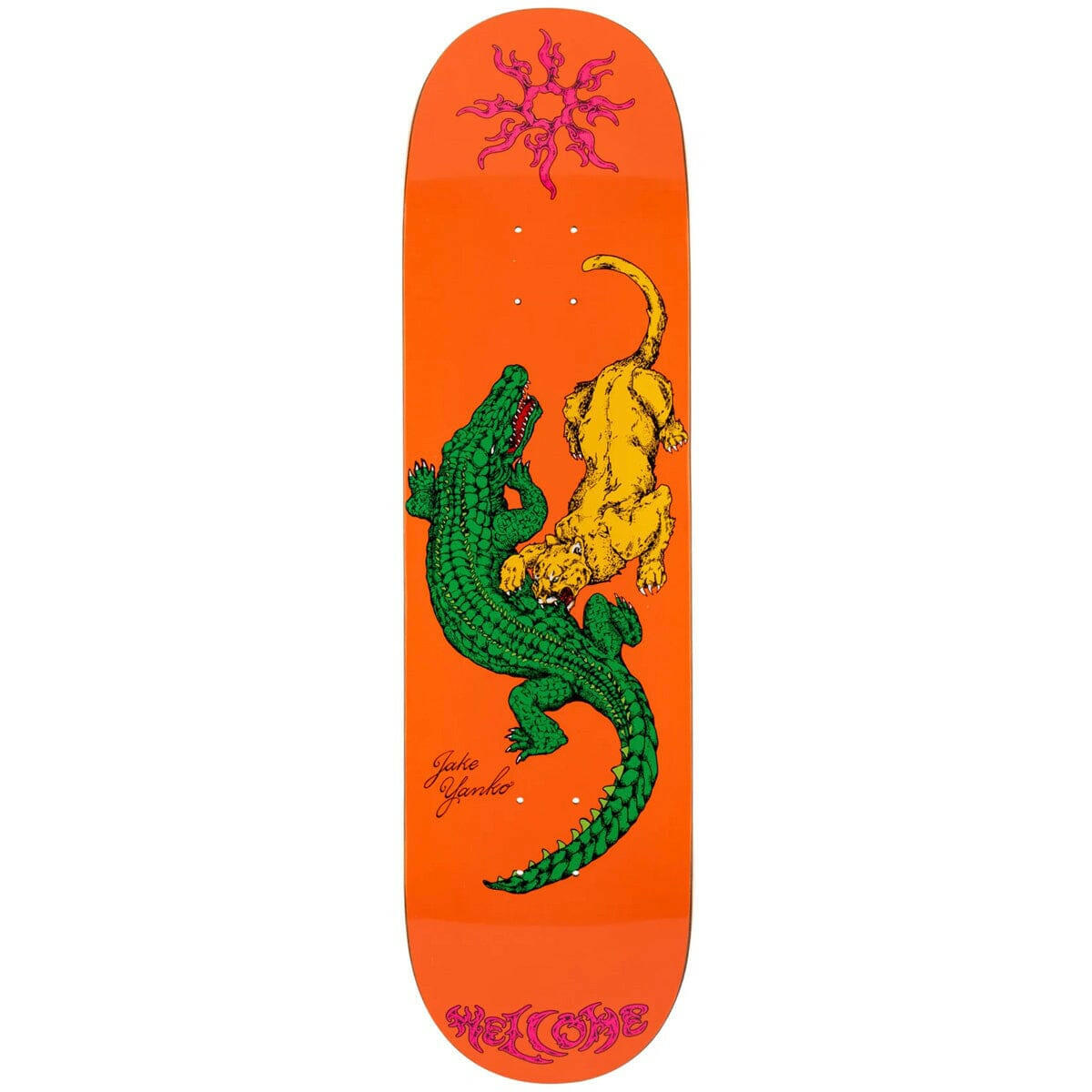 Welcome - Jake Yanko Swamp Fight 8.5 Skateboard Deck.