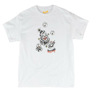 Welcome - Juggler Tee White.