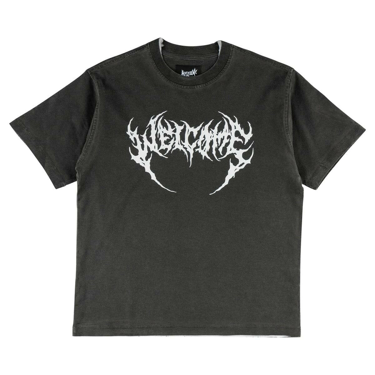 Welcome - Mask Overprint Knit Black/White.