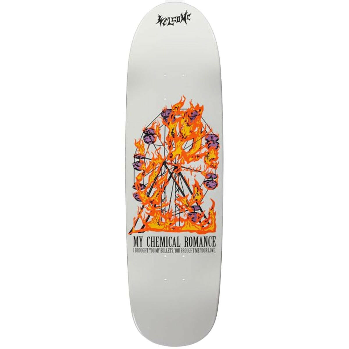 Welcome - My Chemical Romance Bullets on Atheme 8.8 Skateboard Deck.