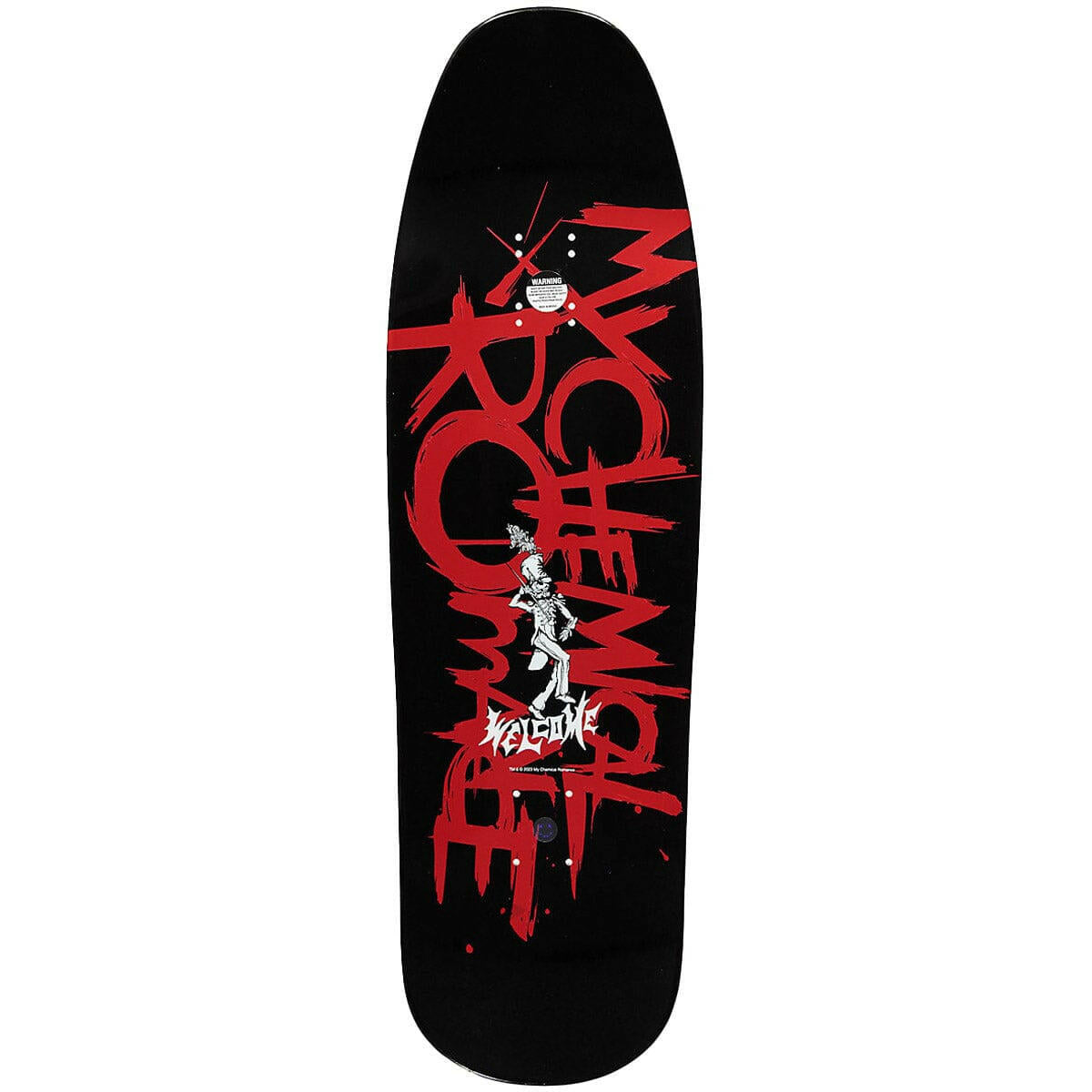 Welcome - My Chemical Romance The Black Parade on Gaia 9.6 Skateboard Deck.