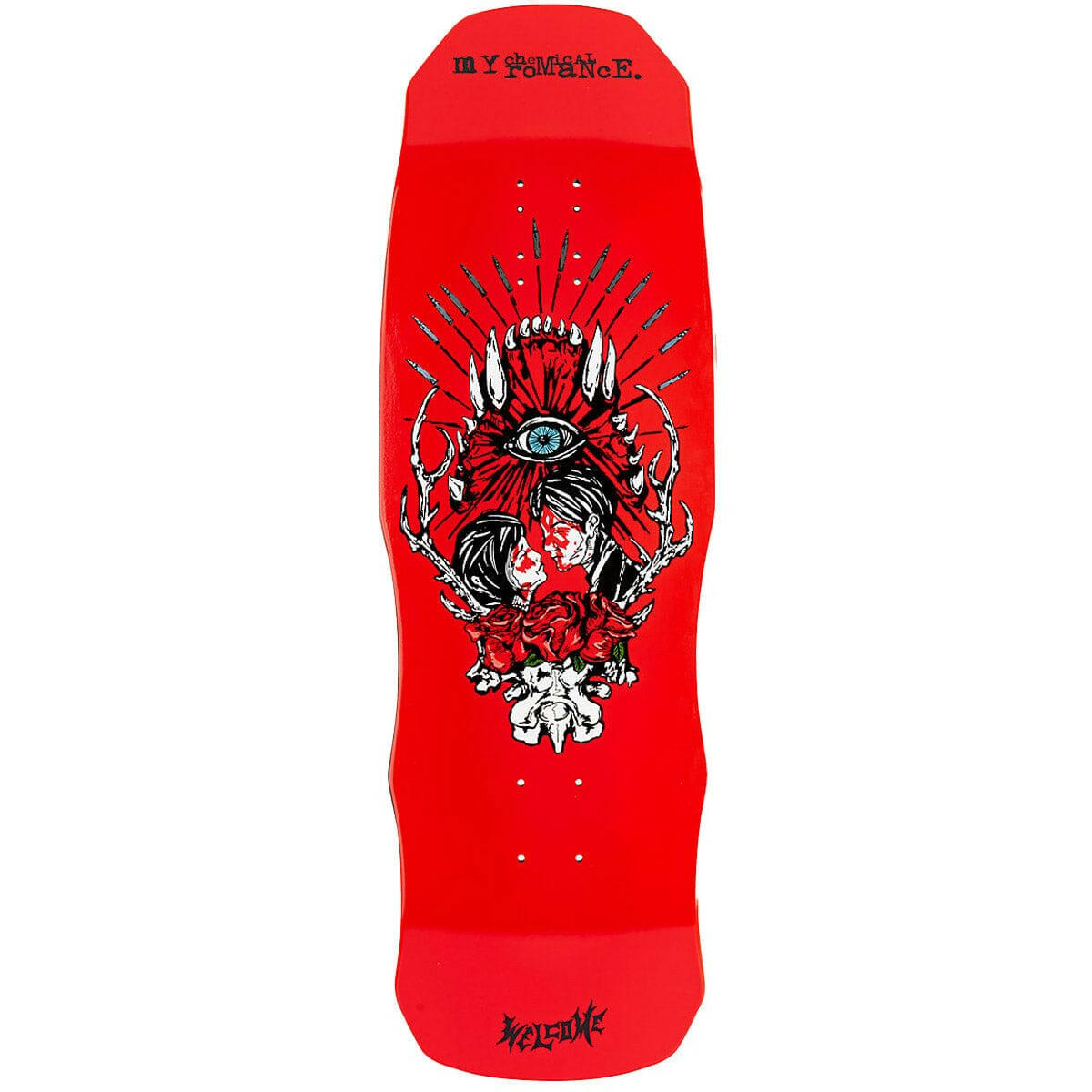 Welcome - My Chemical Romance Three Cheers on Dark Lord 9.75 Skateboard Deck.