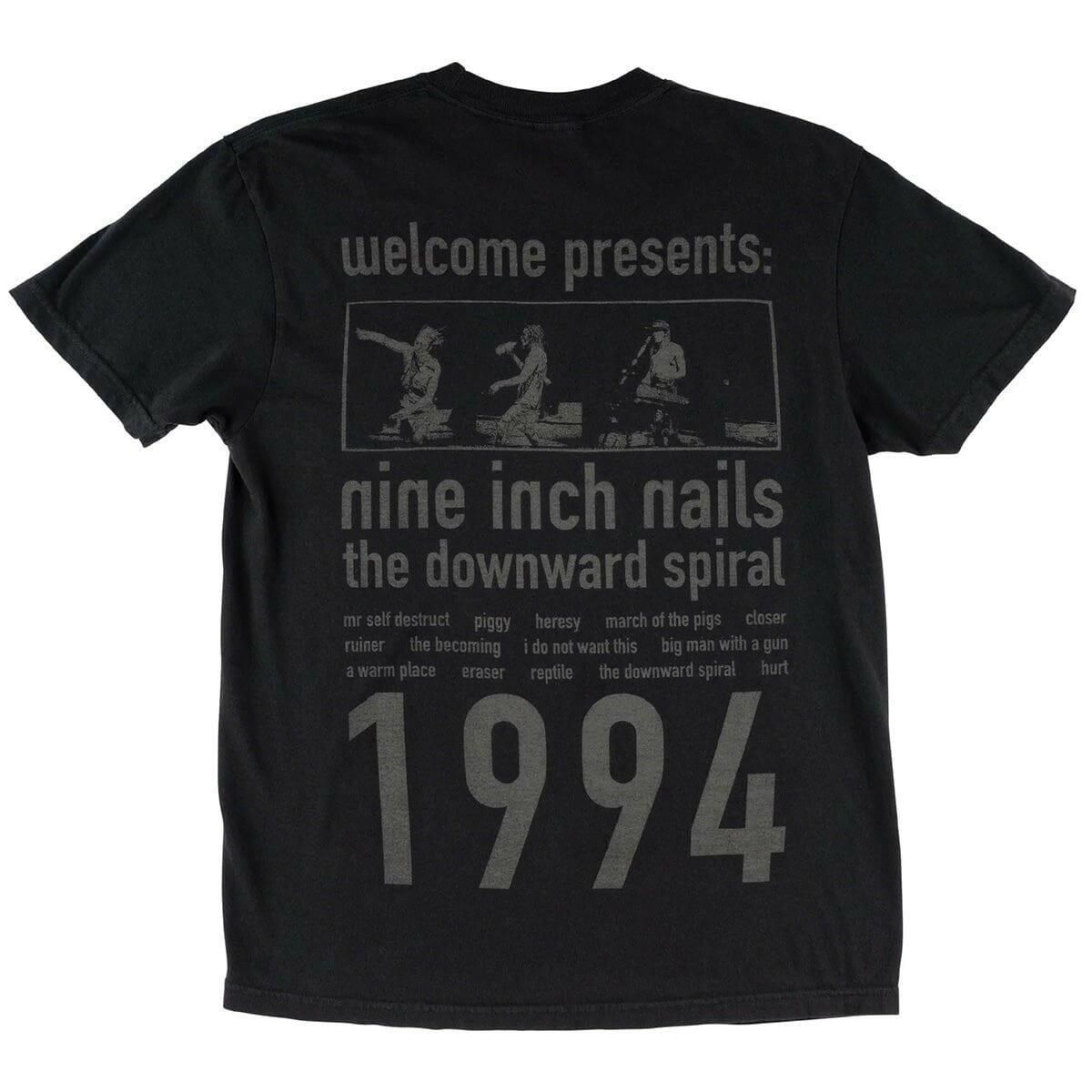 Welcome - X Nine Inch Nails Hurt Tee Black.
