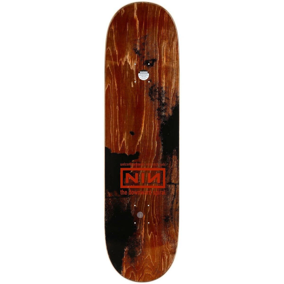 Welcome - X Nine Inch Nails The Downward Spiral 9.0 Skateboard Deck.