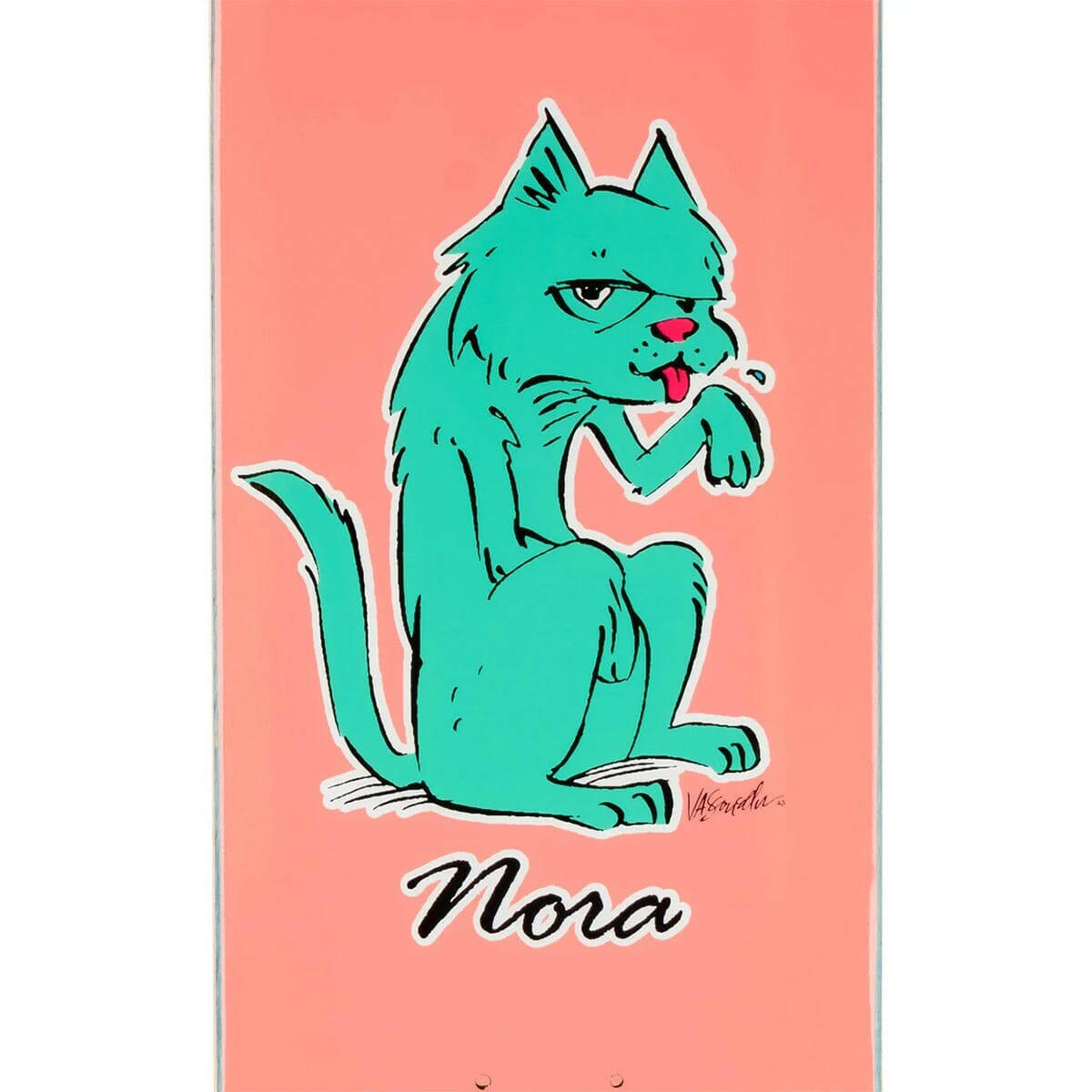 Welcome - Nora Vasconcellos Feral 8.25 Skateboard Deck.