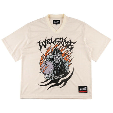 Welcome - Omen Mesh Footbal Jersey Bone.