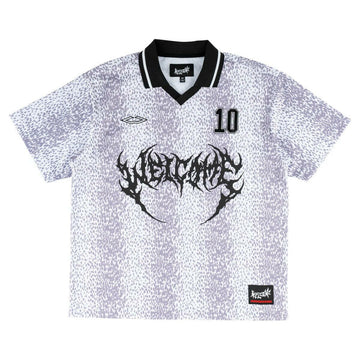 Welcome - Penalty Soccer Jersey White/Lavender.