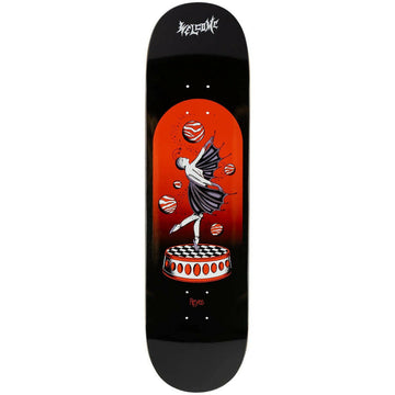 Welcome - Ryan Reyes Dancer Black 8.5 Skateboard Deck Black.