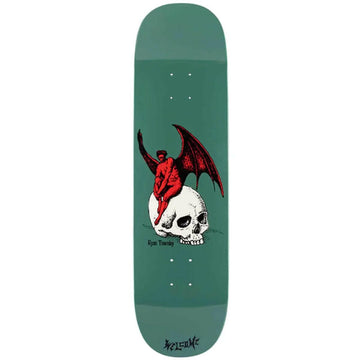 Welcome - Ryan Townley Nephilim on Enenra Teal 8.5 Skateboard Deck.