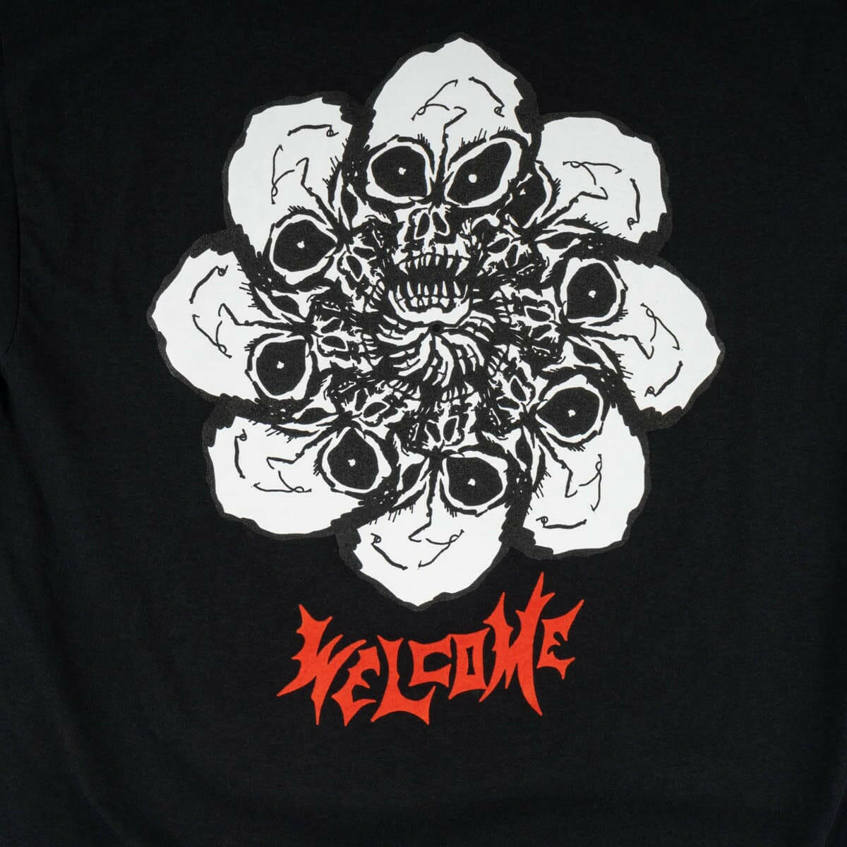 Welcome - Skull Tee Black.