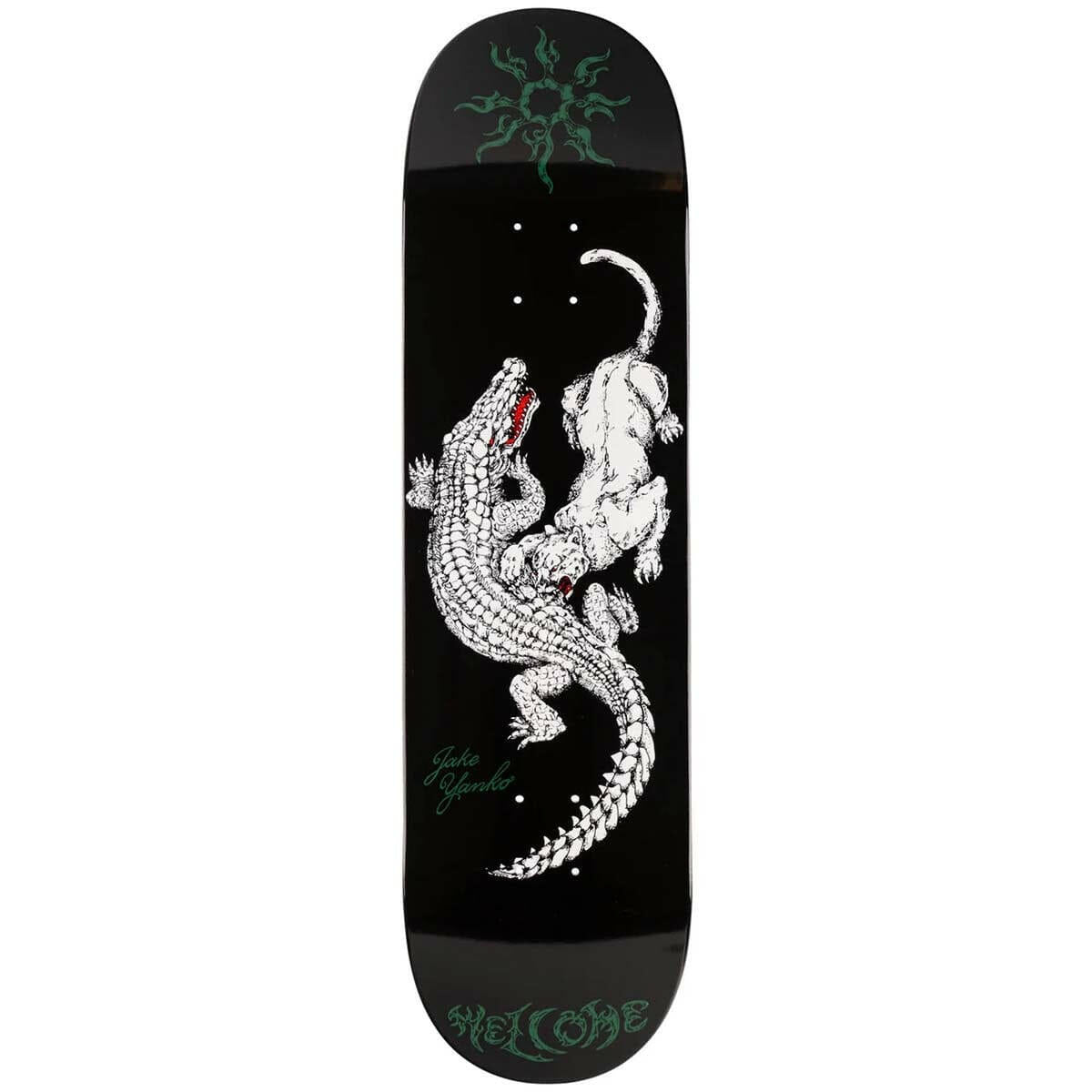 Welcome - Jake Yanko Swamp Fight 8.5 Skateboard Deck.