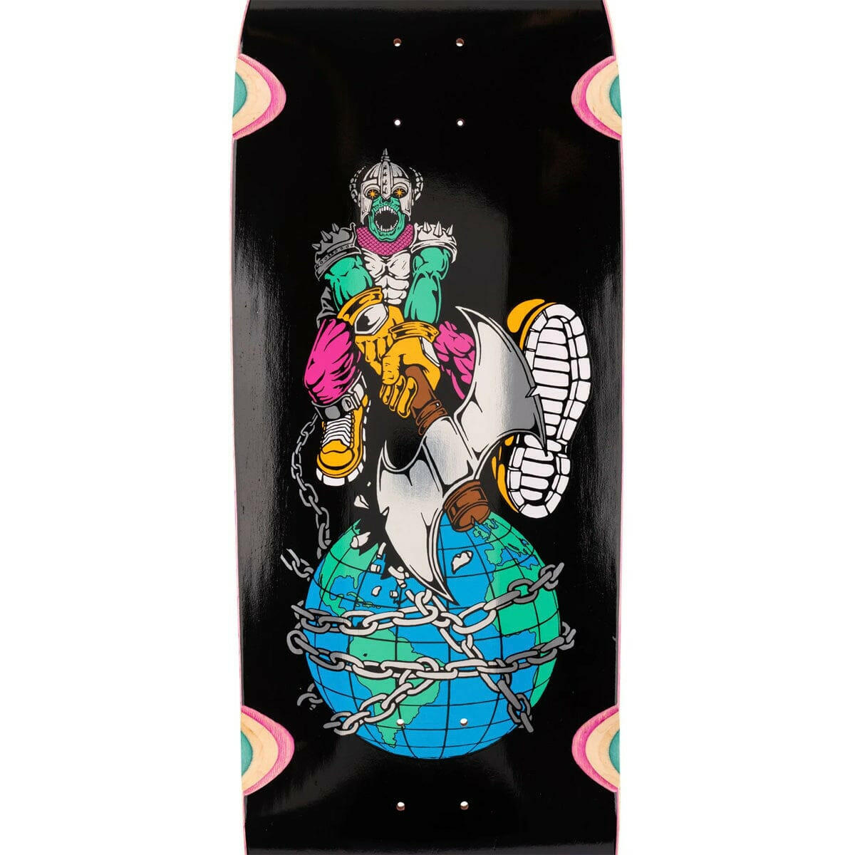 Welcome - Unchained on Magic Bullet 2.0 10.5 Skateboard Deck.