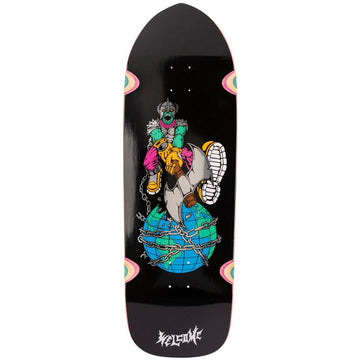 Welcome - Unchained on Magic Bullet 2.0 10.5 Skateboard Deck.