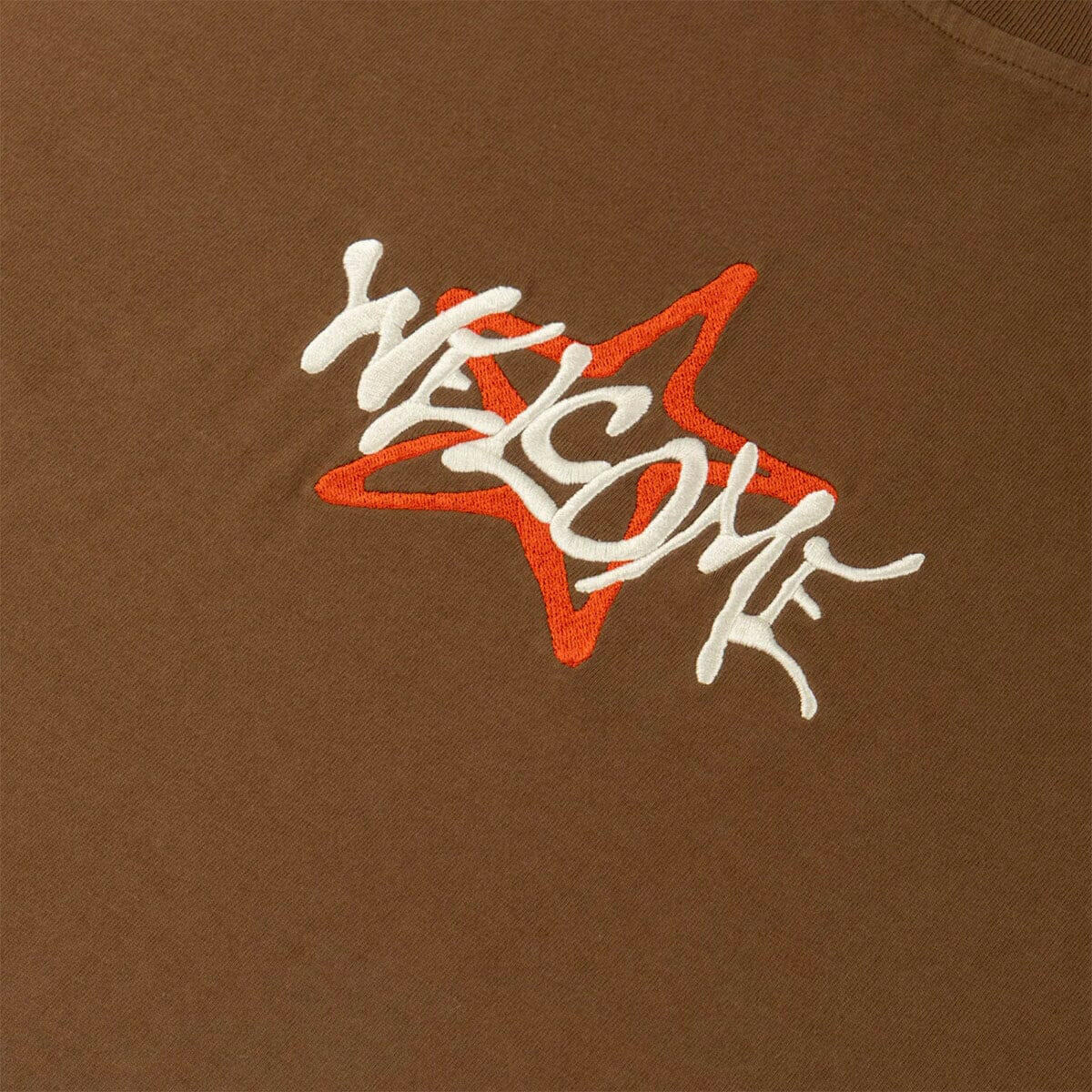 Welcome - Vega Garment-Dyed Knit Tee Cocoa.