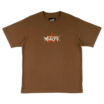 Welcome - Vega Garment-Dyed Knit Tee Cocoa.