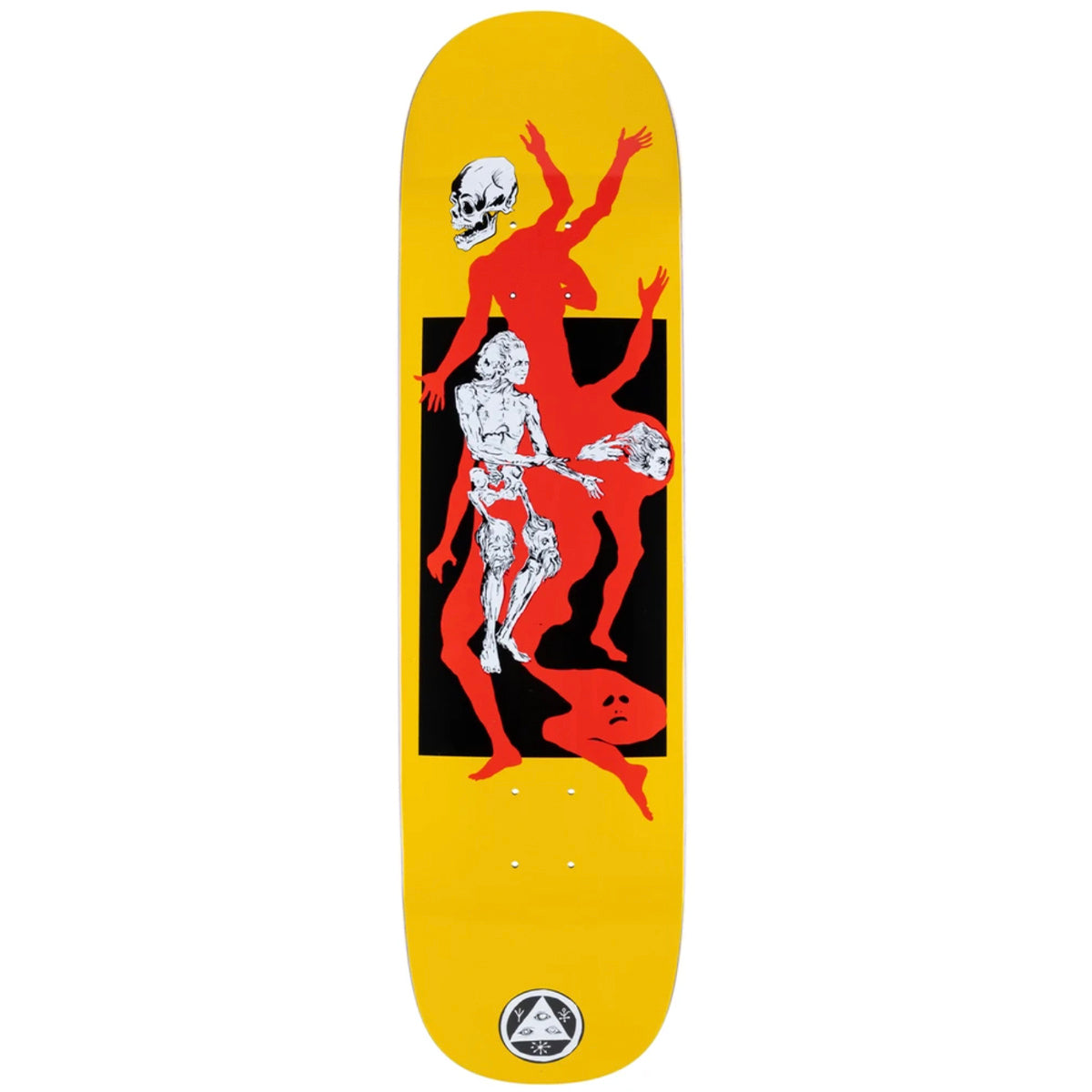 Welcome - The Magician on Big Bunyip 8.5 Skateboard Deck.
