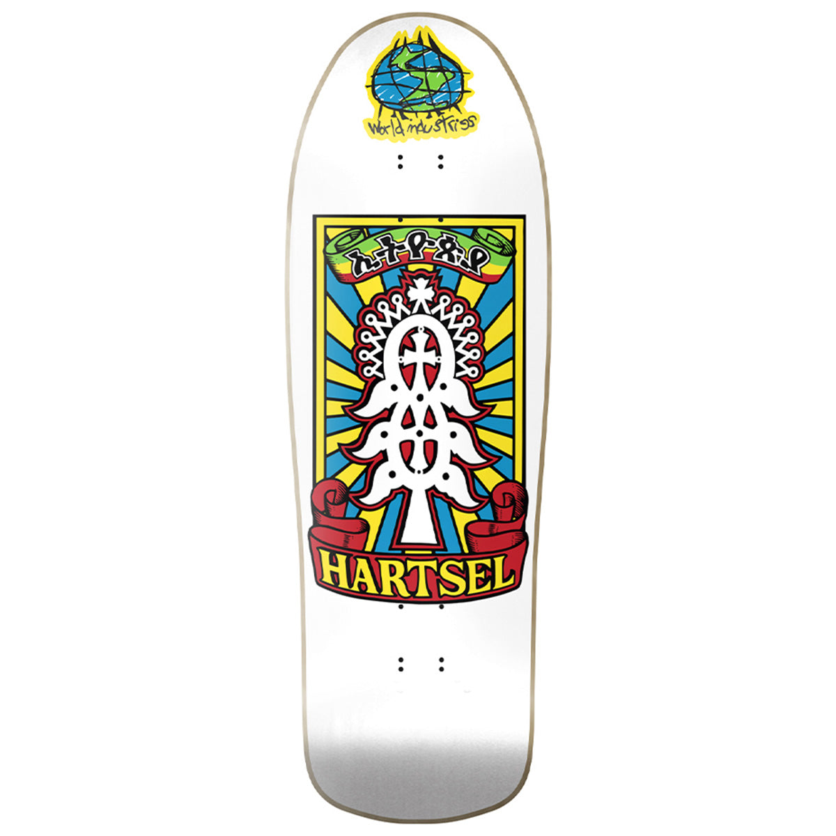 World Industries - Jeff Hartsel Yout Model 9.4375 Reissue Skateboard Deck.