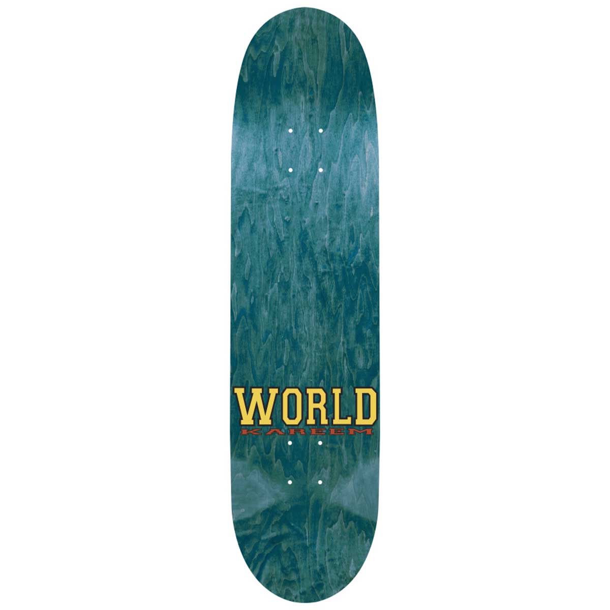 World Industries Kareem Campbell Fudgesicle 7.68 Reissue Skateboard Deck Top