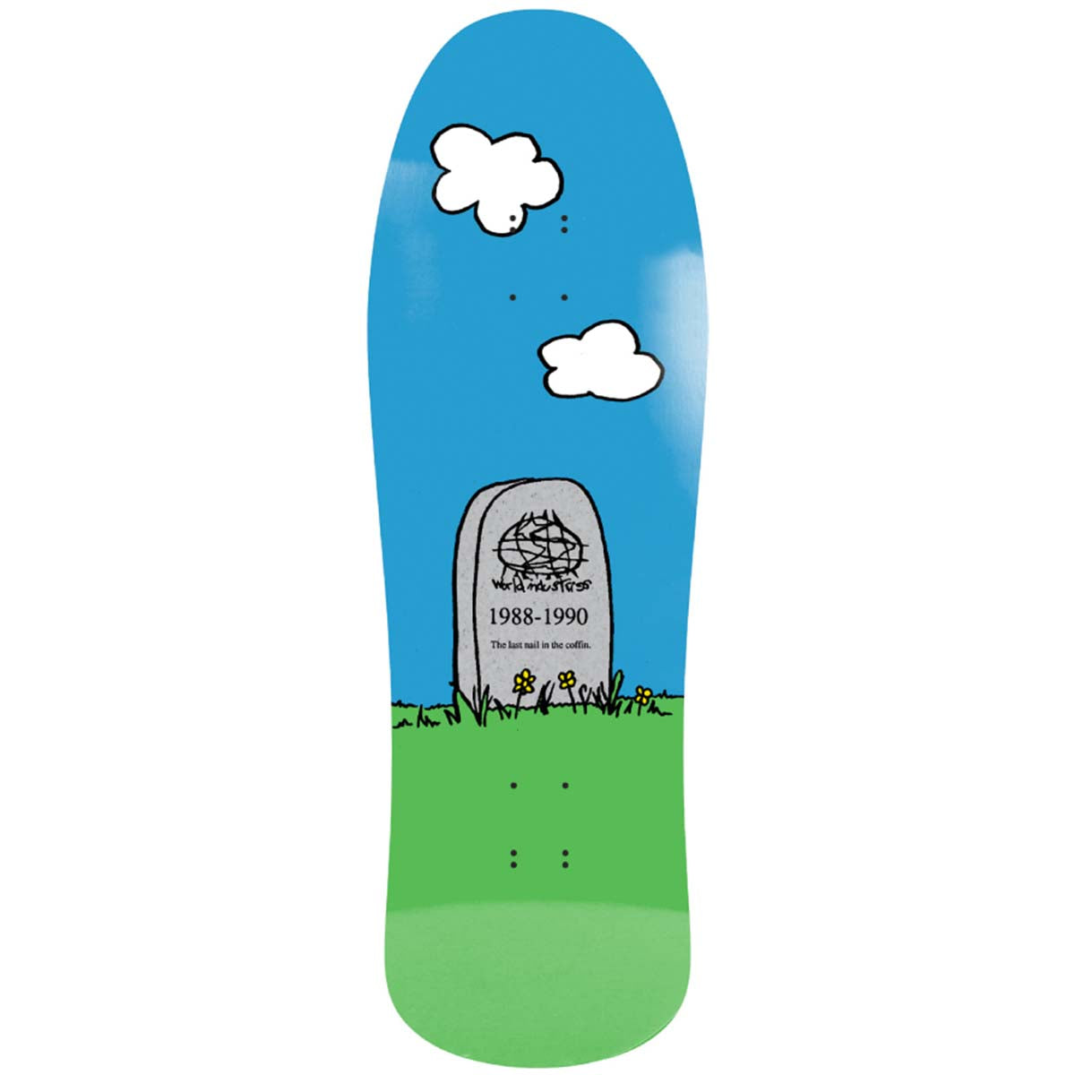 World Industries Skateboarding Is Dead 10.0 Skateboard Deck