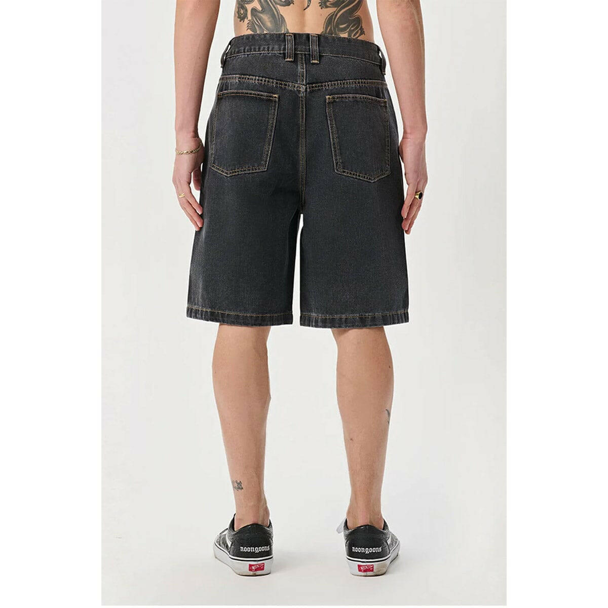 XLarge - Bull Denim 91 Shorts Washed Black.