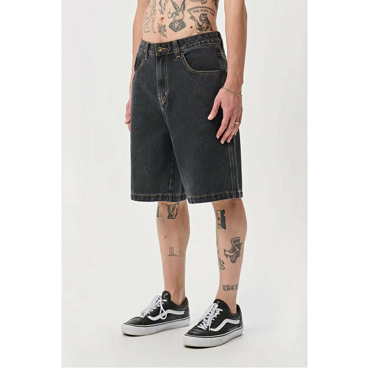XLarge - Bull Denim 91 Shorts Washed Black.