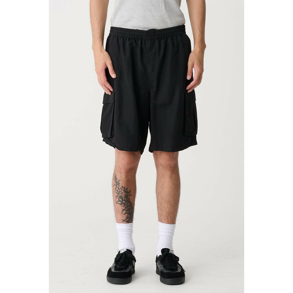 XLarge - 91 Nylon Cargo Shorts Black.
