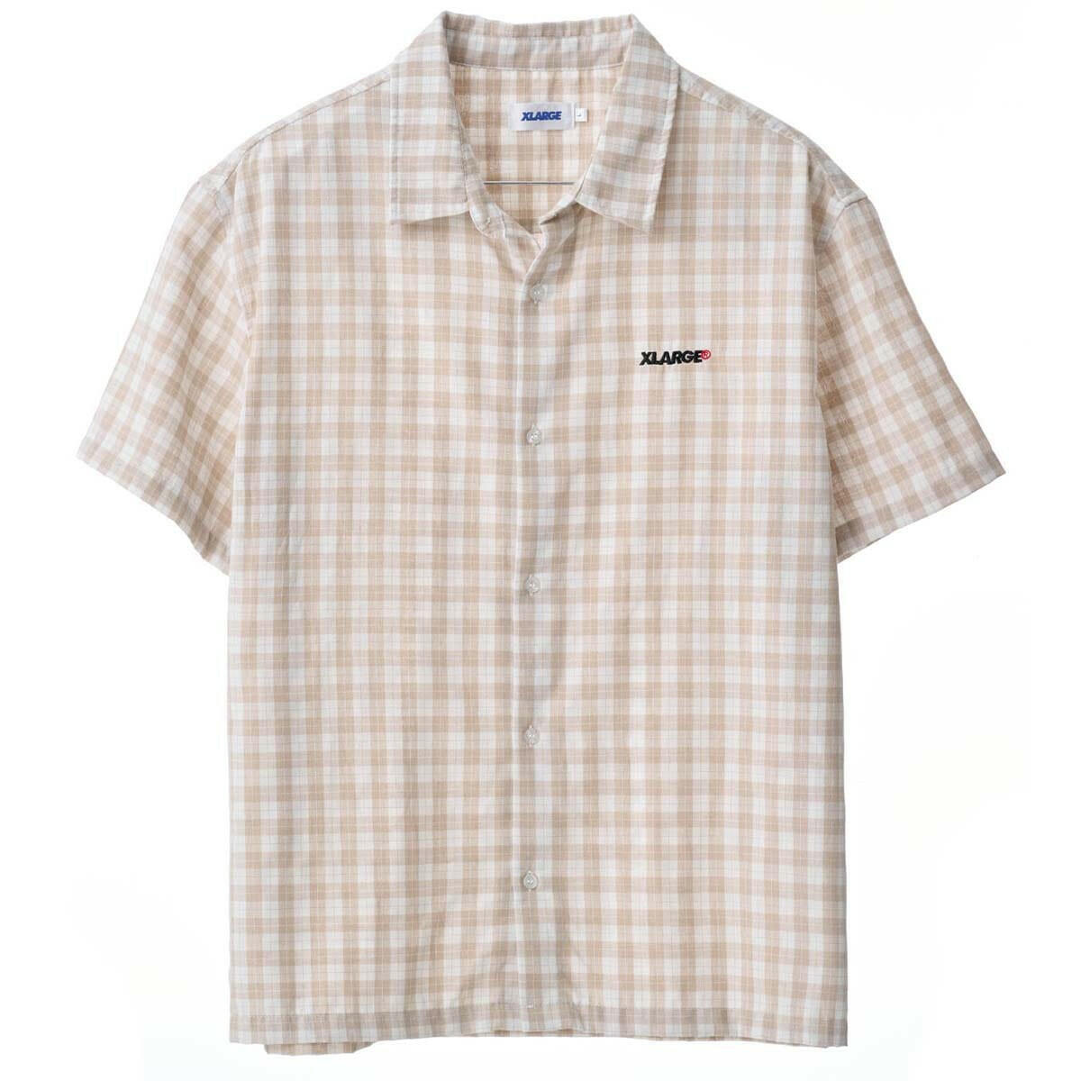 XLarge - 91 Oxford Shirt Tan Check.