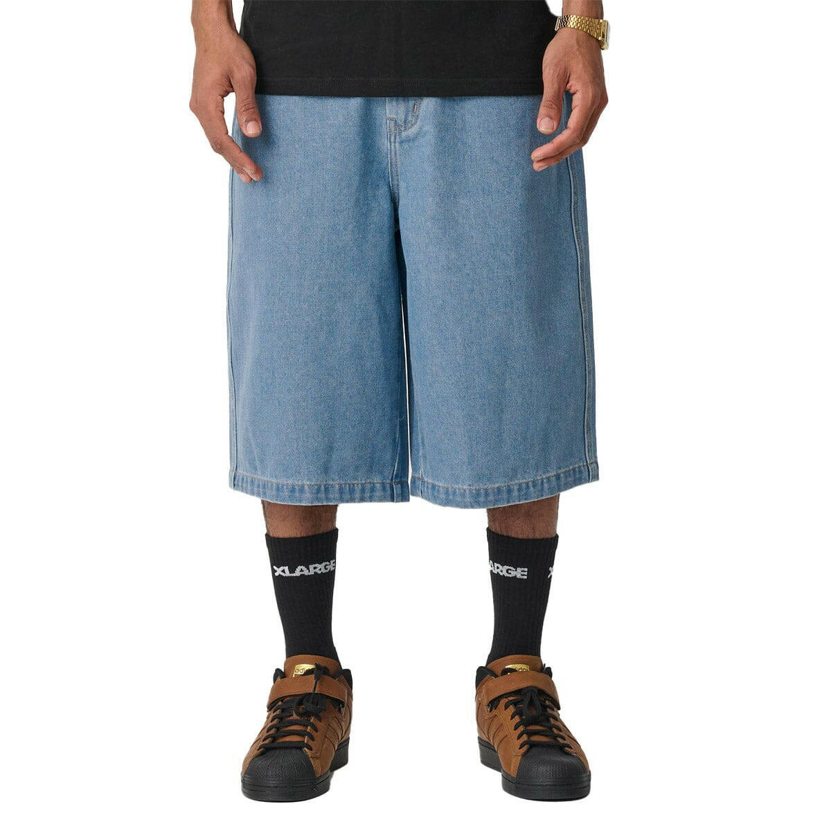 XLarge - Baggy Bull Denim 91 Shorts Mid Blue.