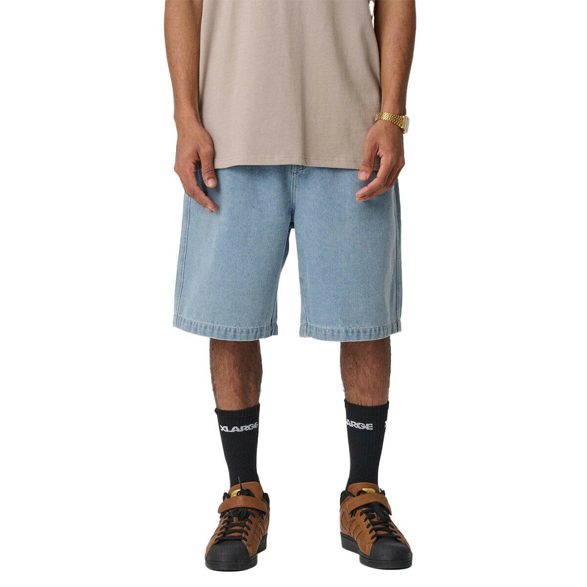 XLarge - Bull Denim 91 Shorts Washed Blue.